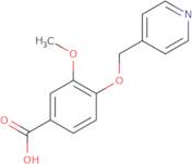 3-Methoxy-4-(pyridin-4-ylmethoxy)benzoic acid