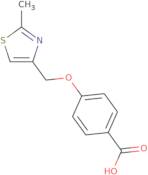 4-[(2-Methyl-1,3-thiazol-4-yl)methoxy]benzoic acid