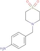 4-[(1,1-Dioxo-1,4-thiazinan-4-yl)methyl]aniline