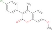 3-(4’-Chloropheny)-7-methoxy-4-methylcoumarin