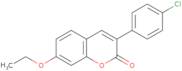 3-(4'-Chlorophenyl)-7-ethoxycoumarin