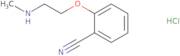 2-[2-(Methylamino)ethoxy]benzonitrile hydrochloride