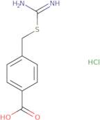 4-[(Carbamimidoylsulfanyl)methyl]benzoic acid hydrochloride