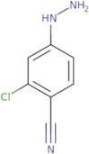 2-chloro-4-hydrazinylbenzonitrile