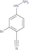 2-Bromo-4-hydrazinylbenzonitrile