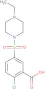 2-Chloro-5-[(4-ethylpiperazin-1-yl)sulfonyl]benzoic acid