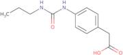 2-{4-[(Propylcarbamoyl)amino]phenyl}acetic acid