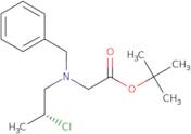 tert-Butyl (R)-N-benzyl-N-(2-chloropropyl)glycinate