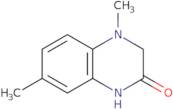 4,7-Dimethyl-1,2,3,4-tetrahydroquinoxalin-2-one