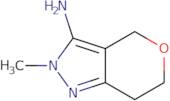 2-Methyl-2,4,6,7-tetrahydropyrano[4,3-c]pyrazol-3-amine