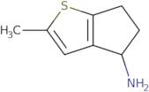 2-Methyl-4H,5H,6H-cyclopenta[b]thiophen-4-amine