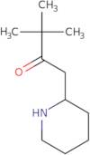 3,3-Dimethyl-1-(piperidin-2-yl)butan-2-one