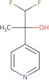 1,1-Difluoro-2-(pyridin-4-yl)propan-2-ol