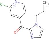 2-Chloro-4-(1-propyl-1H-imidazole-2-carbonyl)pyridine