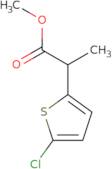 Methyl 2-(5-chlorothiophen-2-yl)propanoate