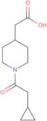 2-(1-(2-Cyclopropylacetyl)piperidin-4-yl)acetic acid