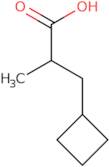 3-Cyclobutyl-2-methylpropanoic acid