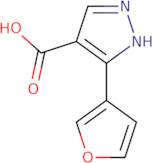 3-(Furan-3-yl)-1H-pyrazole-4-carboxylic acid