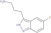 3-(5-Fluoro-1H-indazol-3-yl)propan-1-amine