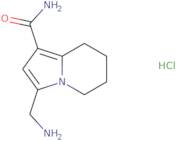 3-(Aminomethyl)-5,6,7,8-tetrahydroindolizine-1-carboxamide hydrochloride