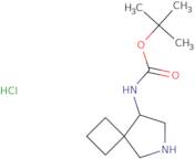 tert-Butyl N-{6-azaspiro[3.4]octan-8-yl}carbamate hydrochloride