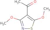 1-(Dimethoxy-1,2-thiazol-4-yl)ethan-1-one