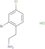 2-(2-Bromo-4-chlorophenyl)ethan-1-amine hydrochloride