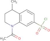 1-Acetyl-4-methyl-1,2,3,4-tetrahydroquinoline-7-sulfonyl chloride