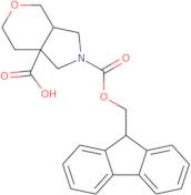 rac-(3aR,7aR)-2-{[(9H-Fluoren-9-yl)methoxy]carbonyl}-octahydropyrano[3,4-c]pyrrole-7a-carboxylic...