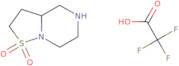 Hexahydro-2H-isothiazolo[2,3-a]pyrazine 1,1-dioxide 2,2,2-trifluoroacetate