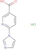 6-(1H-Imidazol-1-yl)pyridine-3-carboxylic acid hydrochloride