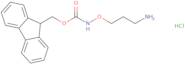 (9H-Fluoren-9-yl)methyl N-(3-aminopropoxy)carbamate hydrochloride