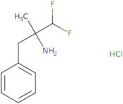 1,1-Difluoro-2-methyl-3-phenylpropan-2-amine hydrochloride