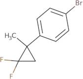 1-Bromo-4-(2,2-difluoro-1-methylcyclopropyl)benzene