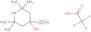 4-Hydroxy-2,2,6,6-tetramethylpiperidine-4-carbonitrile, trifluoroacetic acid