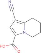 1-Cyano-5,6,7,8-tetrahydroindolizine-3-carboxylic acid