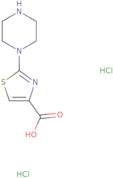 2-(Piperazin-1-yl)-1,3-thiazole-4-carboxylic acid dihydrochloride