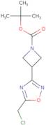 tert-Butyl 3-[5-(chloromethyl)-1,2,4-oxadiazol-3-yl]azetidine-1-carboxylate