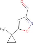 5-(1-Methylcyclopropyl)-1,2-oxazole-3-carbaldehyde