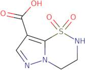 3,4-Dihydro-2H-pyrazolo[1,5-e][1,2,5]thiadiazine-8-carboxylic acid 1,1-dioxide