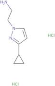 2-(3-Cyclopropyl-1H-pyrazol-1-yl)ethan-1-amine dihydrochloride