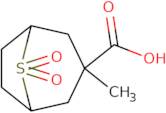 3-Methyl-8-thiabicyclo[3.2.1]octane-3-carboxylic acid 8,8-dioxide