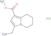 Methyl 3-(aminomethyl)-5,6,7,8-tetrahydroindolizine-1-carboxylate hydrochloride