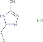 2-(Chloromethyl)-4-methyl-1H-imidazole hydrochloride
