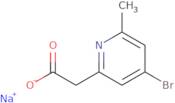 Sodium 2-(4-bromo-6-methylpyridin-2-yl)acetate