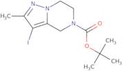 tert-Butyl 3-iodo-2-methyl-4H,5H,6H,7H-pyrazolo[1,5-a]pyrazine-5-carboxylate