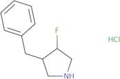 rac-(3R,4R)-3-Benzyl-4-fluoropyrrolidine hydrochloride