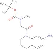 tert-Butyl N-[2-(7-amino-1,2,3,4-tetrahydroquinolin-1-yl)-2-oxoethyl]-N-methylcarbamate