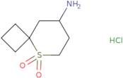 5-​Thiaspiro[3.5]​nonan-​8-​amine 5,​5-​dioxide hydrochloride