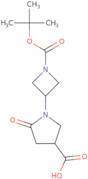 1-{1-[(tert-Butoxy)carbonyl]azetidin-3-yl}-5-oxopyrrolidine-3-carboxylic acid